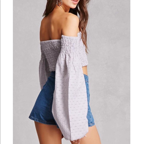 NWT Off The Shoulder Top - Picture 3 of 4